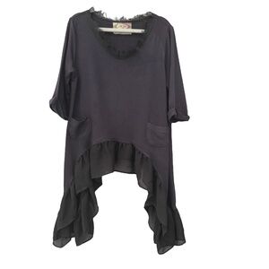 Joyfolie Mia Joy Ruffle Tunic Top 6